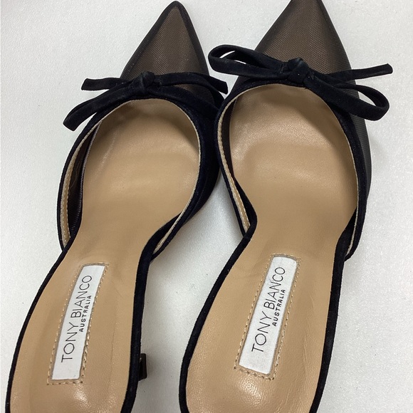 Tony Bianco Aroma Nylon/Suede Pump Size 7.5 - Picture 11 of 16